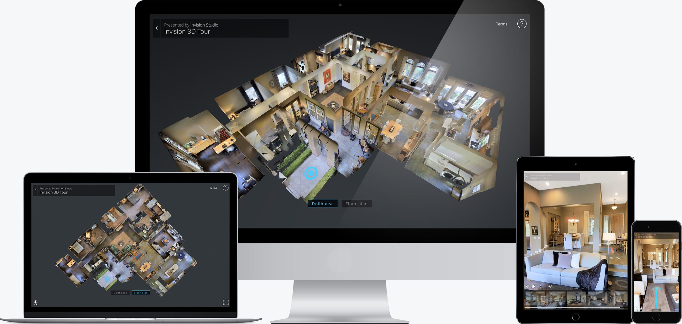 Visite virtuelle d'une maison